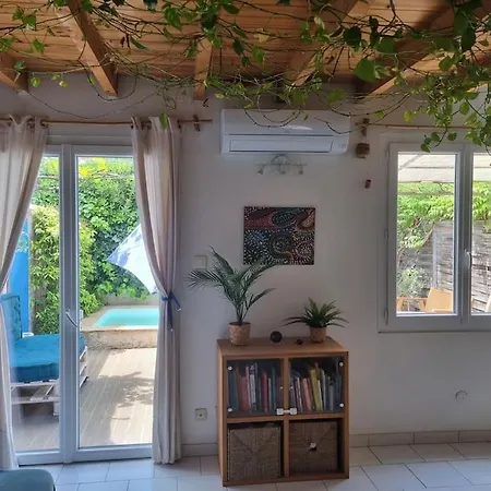 Semesterbostad Petite Maison Climatisee A 2 Pas De La Mer